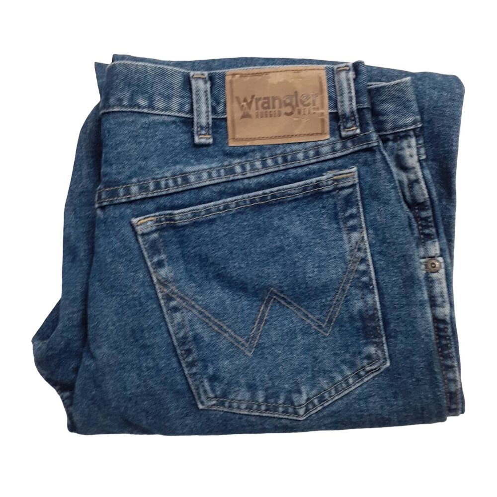 Wrangler Rugged Wear 100% Cotton Men's Jeans 36x 32